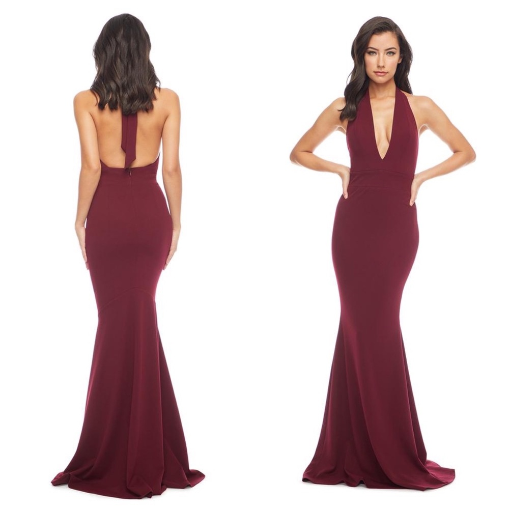 Dress The Population Mermaid Hem Evening Gown